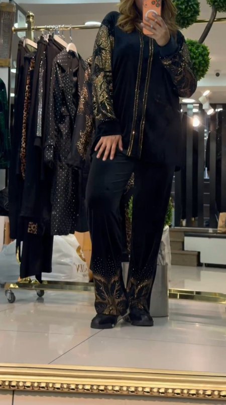 طقم سبور مخمل قطعتين ..